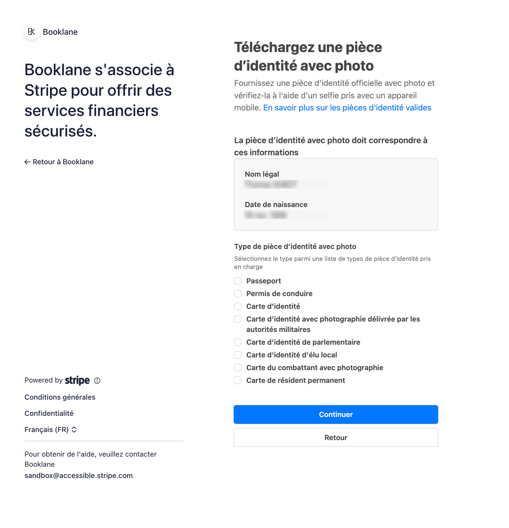 Étape 10 — Téléchargement de la pièce d'identité