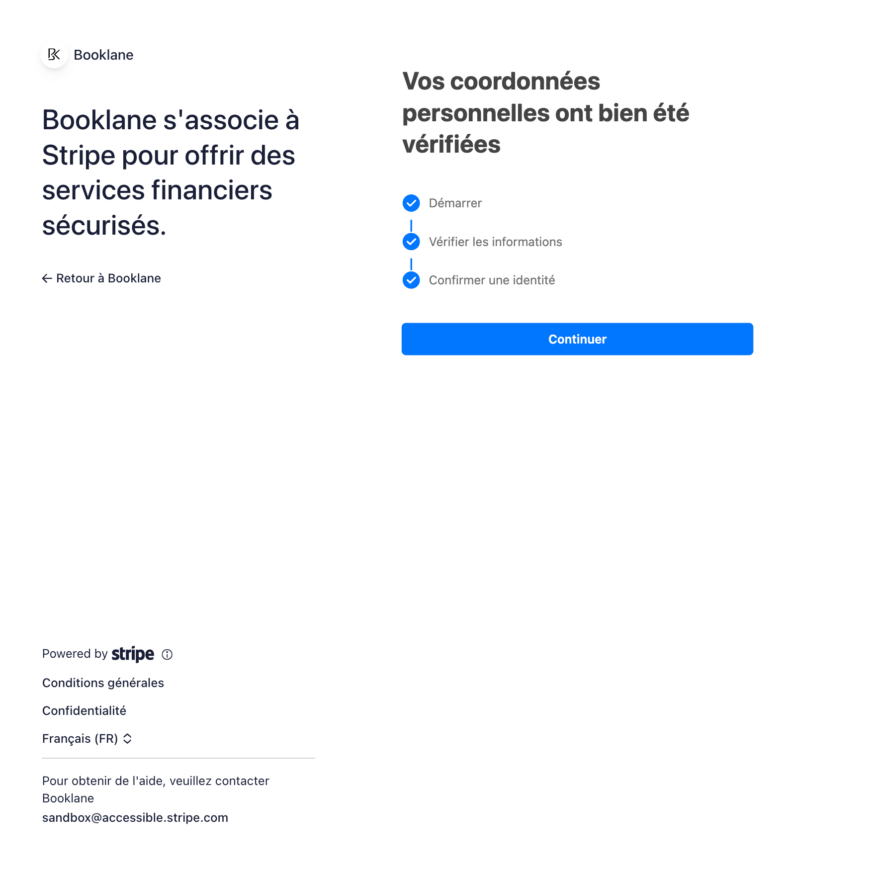 Étape 11 — Vérification terminée
